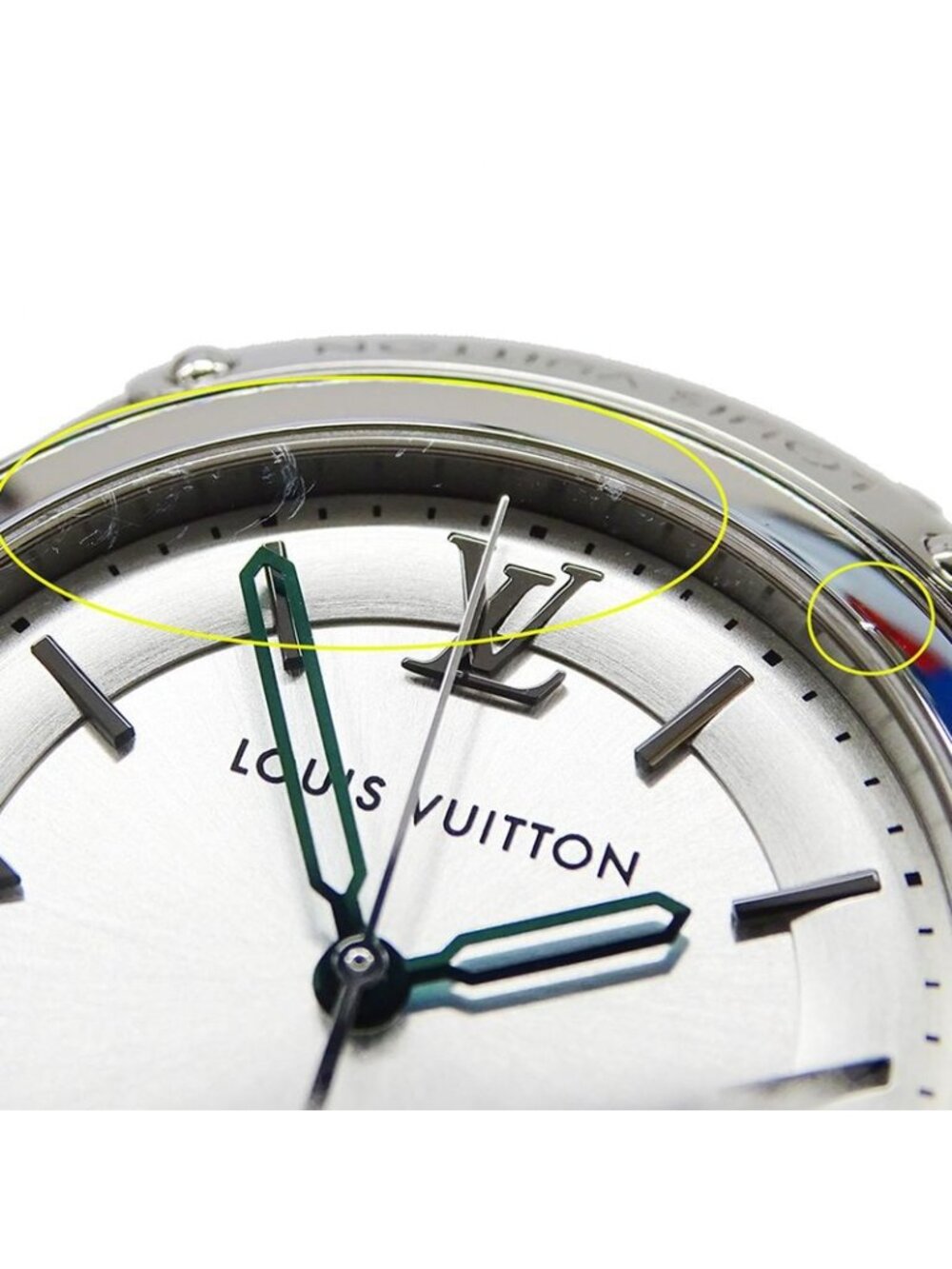 Louis Vuitton Watch Fifty Five Automatic Winding at Stainless Steel Leather - Picture 6 of 15